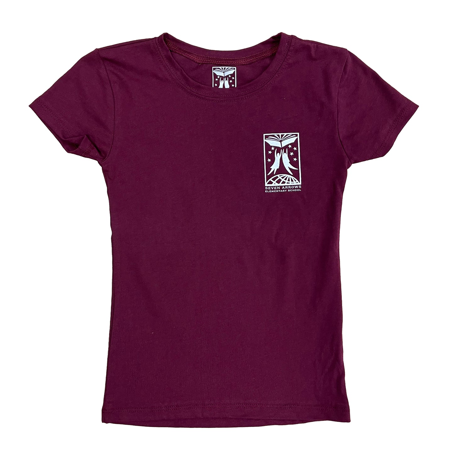 Youth Princess Cut T-Shirt Eggplant