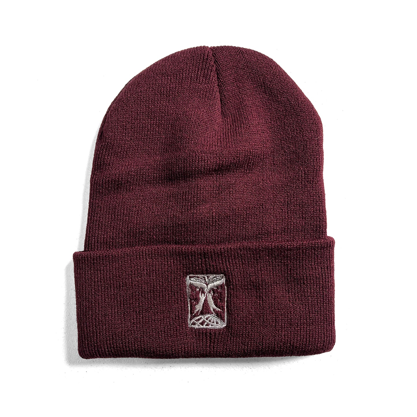 Seven Arrows Logo Eggplant Beanie