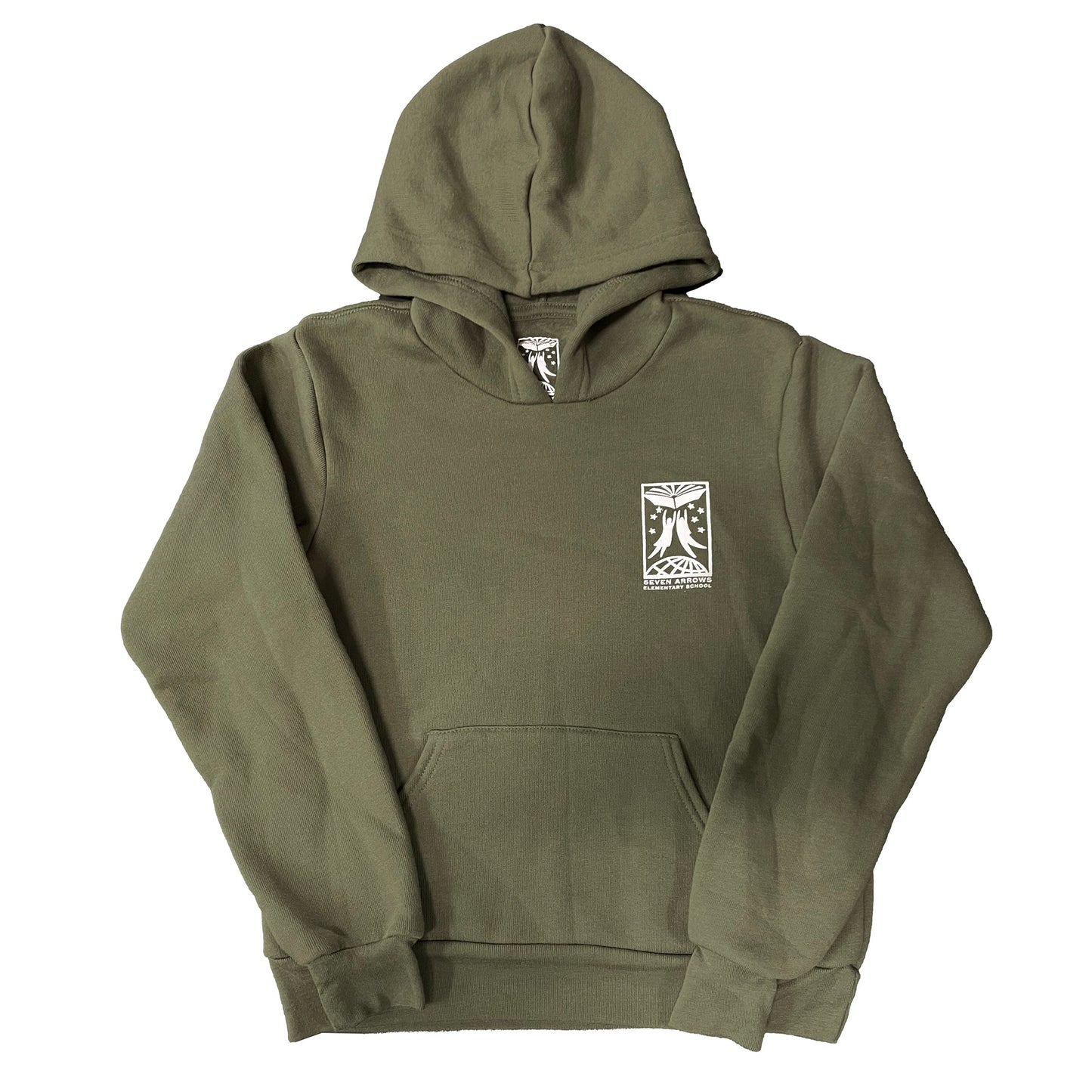 Sponge Fleece "Olive" Hoodie