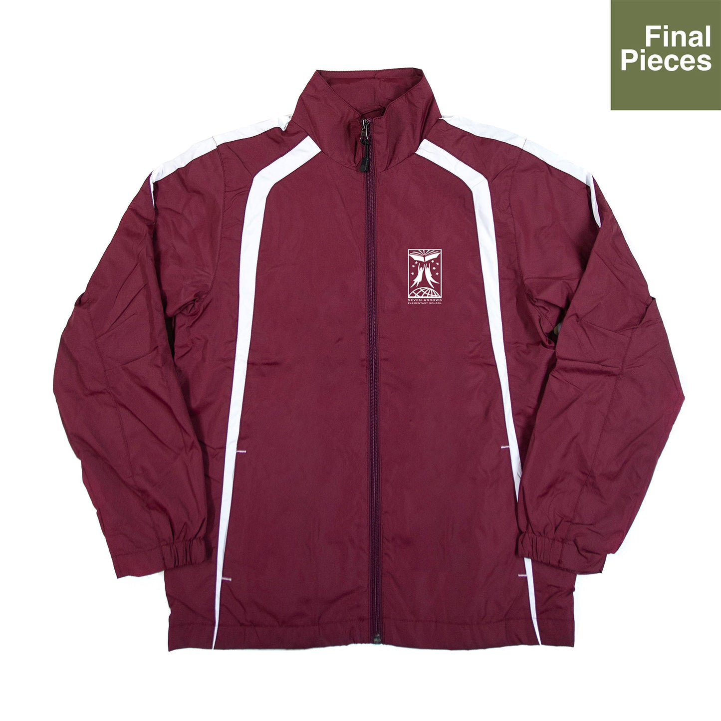 Youth Windbreaker Jacket Eggplant